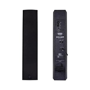 CAIXA DE SOM ATIVA COLUNA LL AUDIO CA 200 PRETA