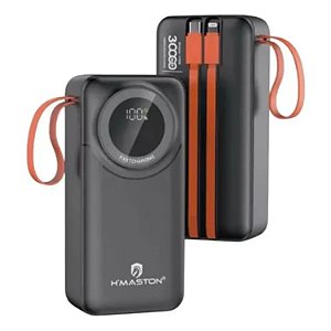 BATERIA EXTERNA POWERBANK 30.000 MAH HMASTON PN-899