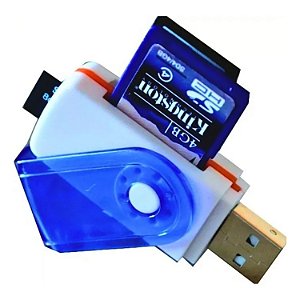 LEITOR DE CARTÃO DE MEMORIA 32 in1 KAPBOM 480 MBPS