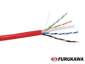 CABO DE REDE CAT6 METRO FURUKAWA SOHO PLUS VERMELHO