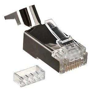 CONECTOR RJ45 CAT6 FURUKAWA COM GUIA