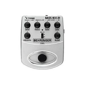PEDAL BEHRINGER PARA BAIXO V-TONE BASS DRIVER DI BDI21
