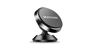 SUPORTE MAGNETICO VEICULAR DE CELULAR PARA PAINEL C/ FITA DUPLA FACE MULTILASER - AC394