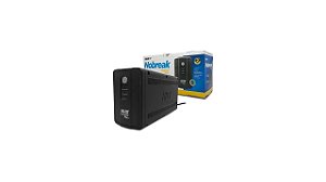 NOBREAK NHS COMPACT PLUS 4S  1000VA E.BIV S.120V/220V CONF. BAT 2X7AH/24V 8 TOMADAS