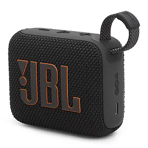 CAIXA DE SOM JBL 4.2W GO4 BLUETHOOTH/AUX PRETA COM BATERIA