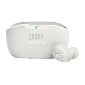 FONE DE OUVIDO BLUETOOTH VIBE BUDS JBL BRANCO