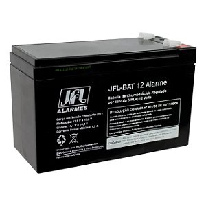 BATERIA SELADA 12V 7A ALARME E NOBREAK JFL/DTECH