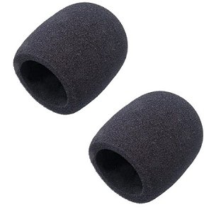ESPUMA PARA MICROFONE DE LAPELA LT4 UNIDADE