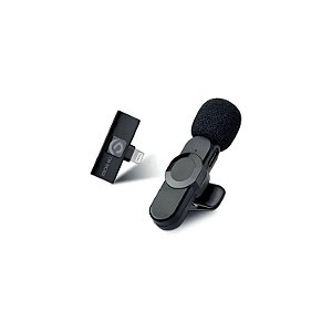 MICROFONE DE LAPELA SEM FIO ONISTEK PARA IPHONE LIGHTNING MC802