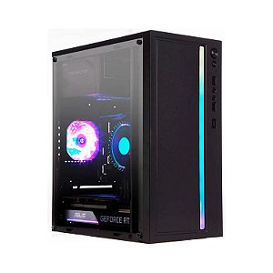 GABINETE GAMER R5 VIPER PRETO ROUND5