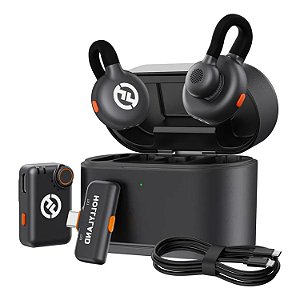 MICROFONE WIRELESS HOLLYLAND LARK M2S WIRELESS LAVALIER MINI TIPO C