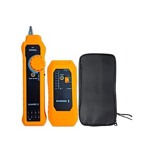 ZUMBIDOR LOCALIZADOR CABOS REDE/ TESTADOR DE CABOS RJ 11/ RJ 45 BOM 6404
