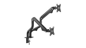 SUPORTE ARTICULADO PARA 2 MONITORES 17" A 32"  PCYES PS-024N
