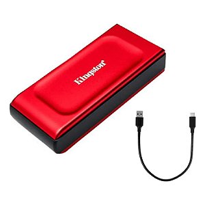 SSD EXTERNO KINGSTON 2TB SXS1000 USB 3.2 LEITURA 1050MB/S GRAVAÇAO 1000MB/S