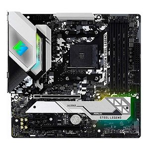 PLACA MAE ASROCK B550M STEEL LEGEND AM4 MICRO ATX DDR4