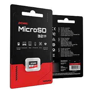 CARTAO DE MEMORIA MICRO SD PCYES 32GB  C10 U3 V30