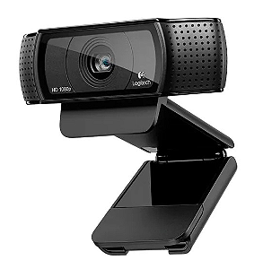 WEBCAM LOGITECH C920E FULL HD 1080P PRETA