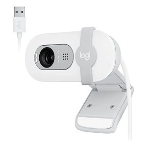WEBCAM LOGITECH BRIO 100 FULL HD BRANCO