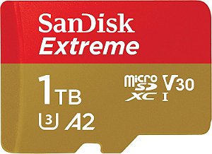 CARTAO DE MEMORIA MICRO SD 1 TERA SANDISK EXTREME 190 MB/S
