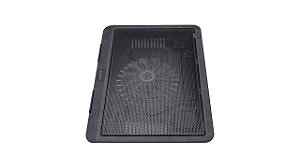 BASE PARA NOTEBOOK COM 1 COOLER 120MM FORTREK SC10