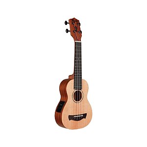 UKULELE ELETROACUSTICO SOPRANO TAGIMA 41K HAVAÍ SAPELE NTS NATURAL SATIN