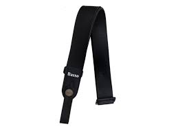 CORREIA ALÇA DE INSTRUMENTO PARA UKULELE UK 11 PRETO COURO SINTETICO LISO  BASSO