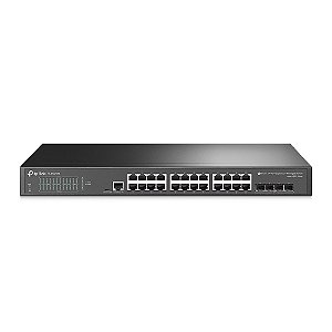 SWITCH GERENCIAVEL 24 PORTAS TP-LINK TL-SG3428 4SFP 10/100/1000MBPS