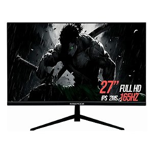 MONITOR GAMER RISE MODE ELITE 27" FHD 165HZ  DISPLAYPORT HDMI RGB PRETO RM-MOG-27F165FH-B