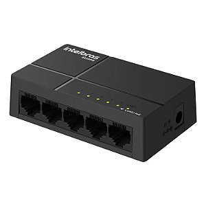 SWITCH 5 PORTAS GIGABIT 10/100/1000 INTELBRAS S1105G