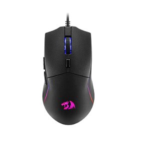 MOUSE GAMER REDRAGON NAGA PRETO RGB 10000DPI 6 BOTÕES PROGRAMÁVEIS M730 RGB
