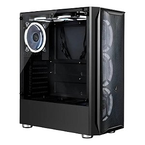 GABINETE GAMER RISE MODE Z03 MID TOWER LATERAL VIDRO RM-Z03-03-FB