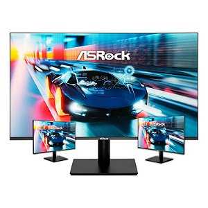 MONITOR GAMER 25" ASROCK CHALLENGER IPS FHD 144HZ 1MS HDMI VGA CL25FFB
