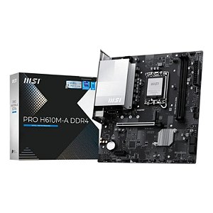PLACA MAE MSI PRO H610M-A DDR4 LGA 1700