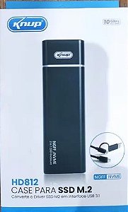 CASE SSD M2 KNUP  USB 3.0 5GB/S HD812