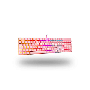 TECLADO MECANICO GAMER DAZZ ORION ESSENTIAL ROSA