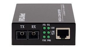 CONVERSOR DE FIBRA UNICA 100MBPS TOMATE MHD-100D