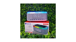 CAIXA SOM BLUETOOTH RGB COM RELOGIO ONEX SOM-0355