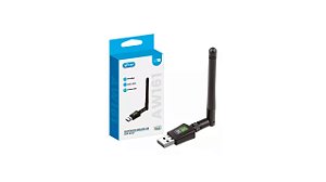 ADAPTADOR USB WIRELESS DUAL BAND 600MBPS KNUP KP-AW161