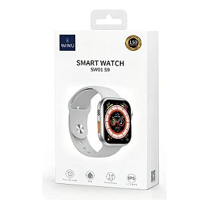 RELOGIO SMARTWATCH WIWU SW01 S9 BRANCO