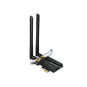 PLACA DE REDE TP LINK WIRELESS E BLUETOOTH 5.0 PCI EXPRESS AX3000 ARCHER TX50E
