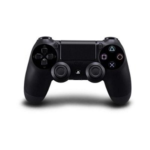 CONTROLE PARALELO BLUETOOTH JOYSTICK DUALSHOCK 4 PS4 PRETO