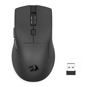 MOUSE GAMER REDRAGON AZZMACH LITE 10000DPI 6 BOTOES TRI-MODE PRETO M618-LIT USB TIPO-C BLUETOOTH WIRELESS