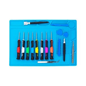 Kit Chaves de Precisão 16 peças com Manta Exbom