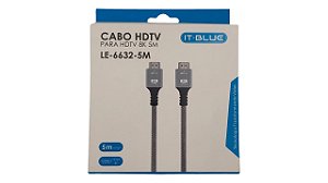 CABO HDMI 5M 2.1 8K IT BLUE LE-6632