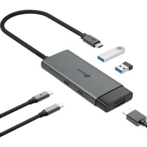 HUB 5 PORTAS  TIPO C 2X USB 3.0 1 USB TIPO C 1HDMI  1PD TP LINK UH5020C