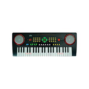 TECLADO MUSICAL INFANTIL CUSTOM SOUND CKKB-44 COM 44 TECLAS