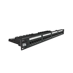 PATCH PANEL SOHO PLUS CAT 5E 24 PORTAS RJ-11 RJ-45