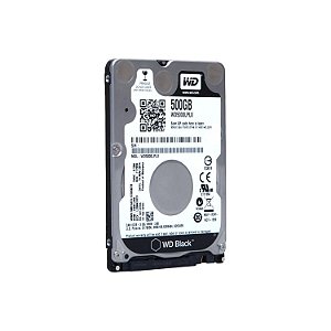 HD SATA PARA NOTEBOOK 2.5 WESTERN DIGITAL BLACK 500GB SEMI-NOVO