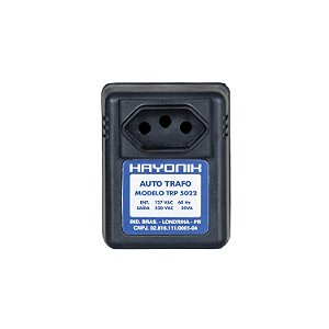 AUTOTRAFO DE PAREDE HAYONIK TRP5022 E-127 S-220 50VA TRANSFORMADOR DE TENSAO