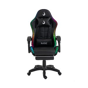 CADEIRA GAMER RISE MODE X05 ARGB PRETO RM-CG-X05-BK-ARGB